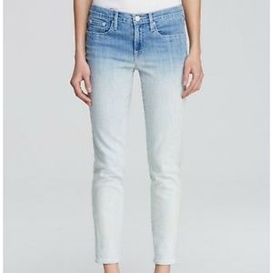Vince Mason relaxed rolled Ombre skinny Jeans size 26